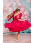 Φόρεμα από τούλι magenta Φόρεμα από τούλι magenta