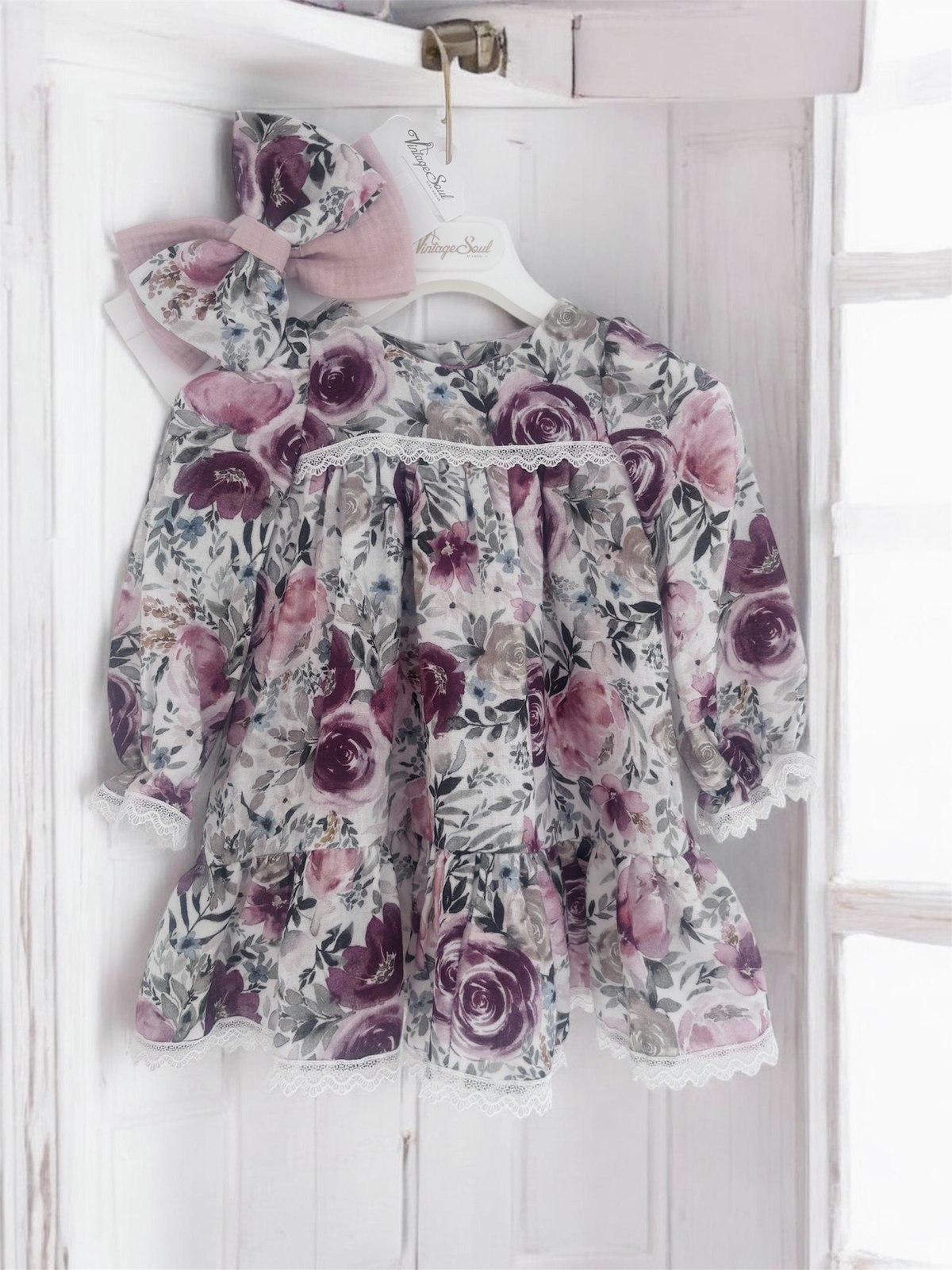 ΦΟΡΕΜΑ ΜΕ ΛΟΥΛΟΥΔΙΑ DUSTY PINK